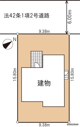 静岡市葵区瀬名 セキスイハイム施工 分譲住宅地 4LDK 駐車場2台の画像