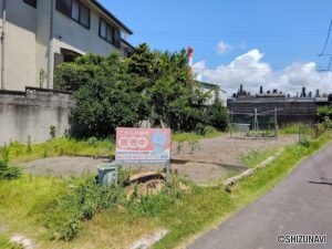 富士市今井　売り土地　現地写真