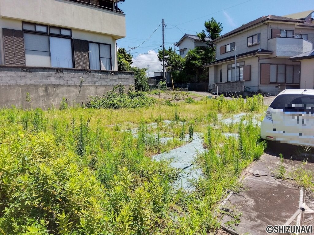 富士市今井　売り土地　現地