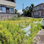 富士市今井　売り土地　現地