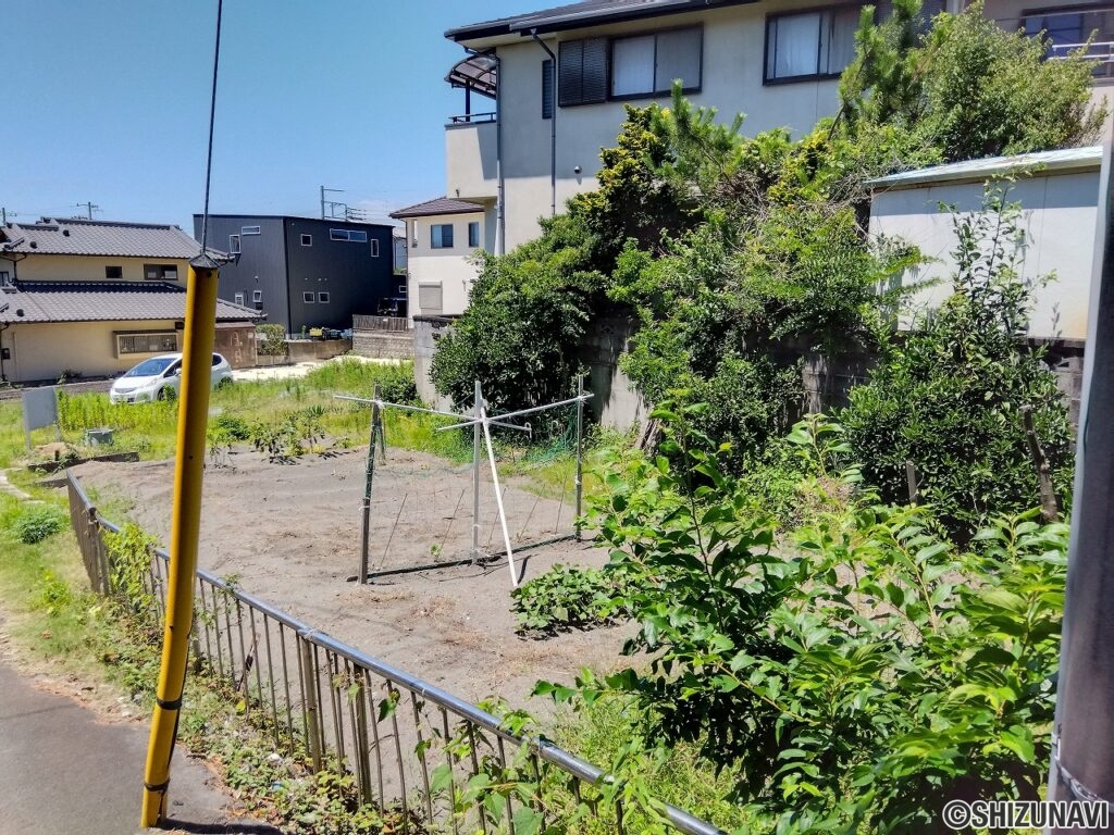 富士市今井　売り土地　現地写真