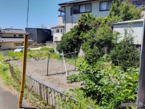 富士市今井　売り土地　現地写真