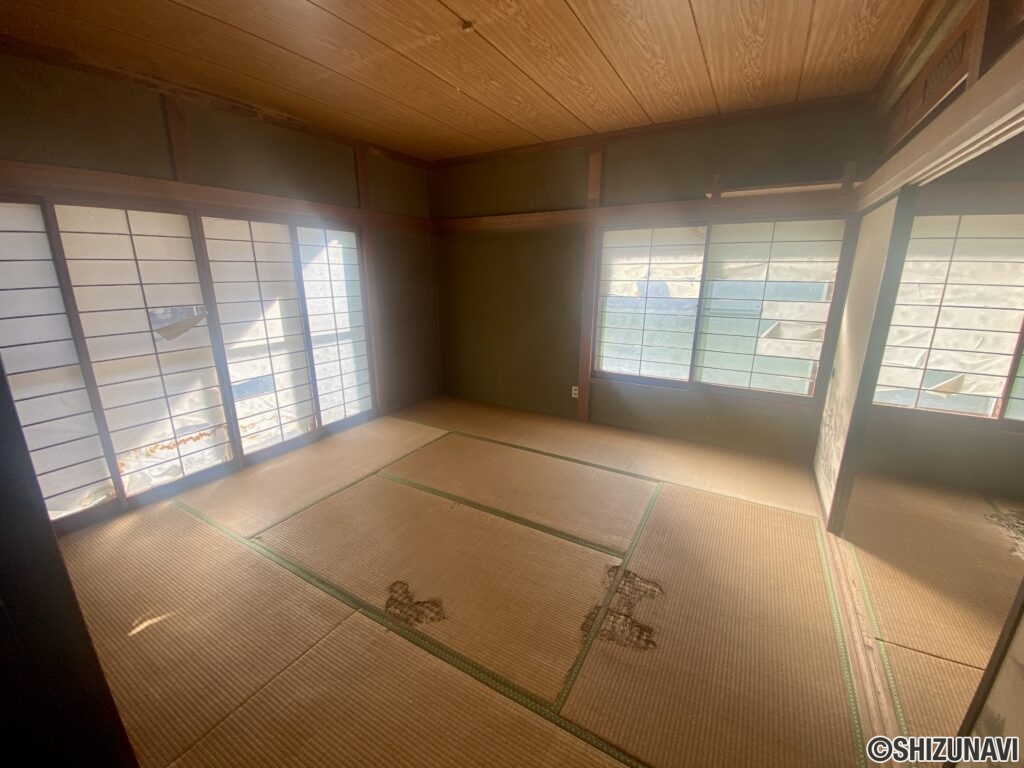 1階和室8帖部分です。