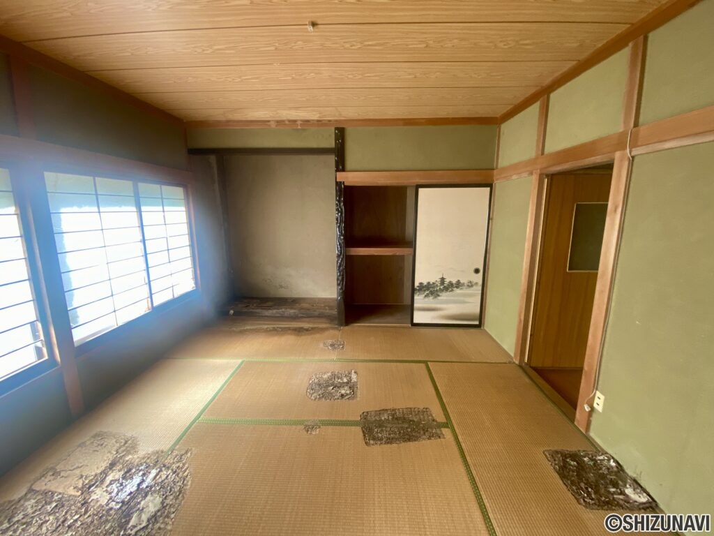 1階和室8帖部分です。