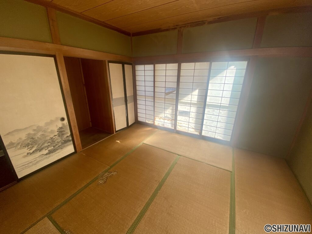 1階和室8帖部分です。