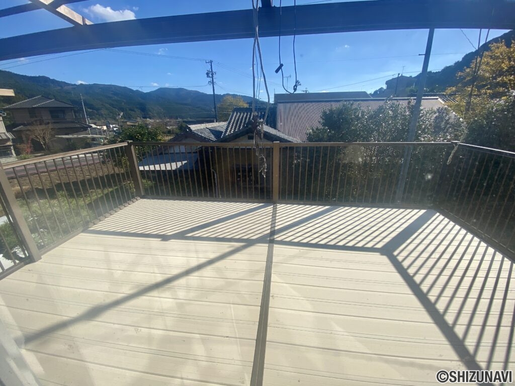 バルコニー部分です。