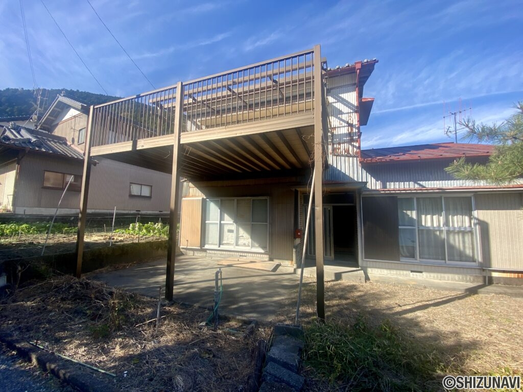 島田市川根町抜里　中古住宅