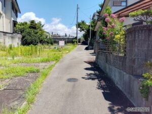 富士市今井　売り土地　現地写真