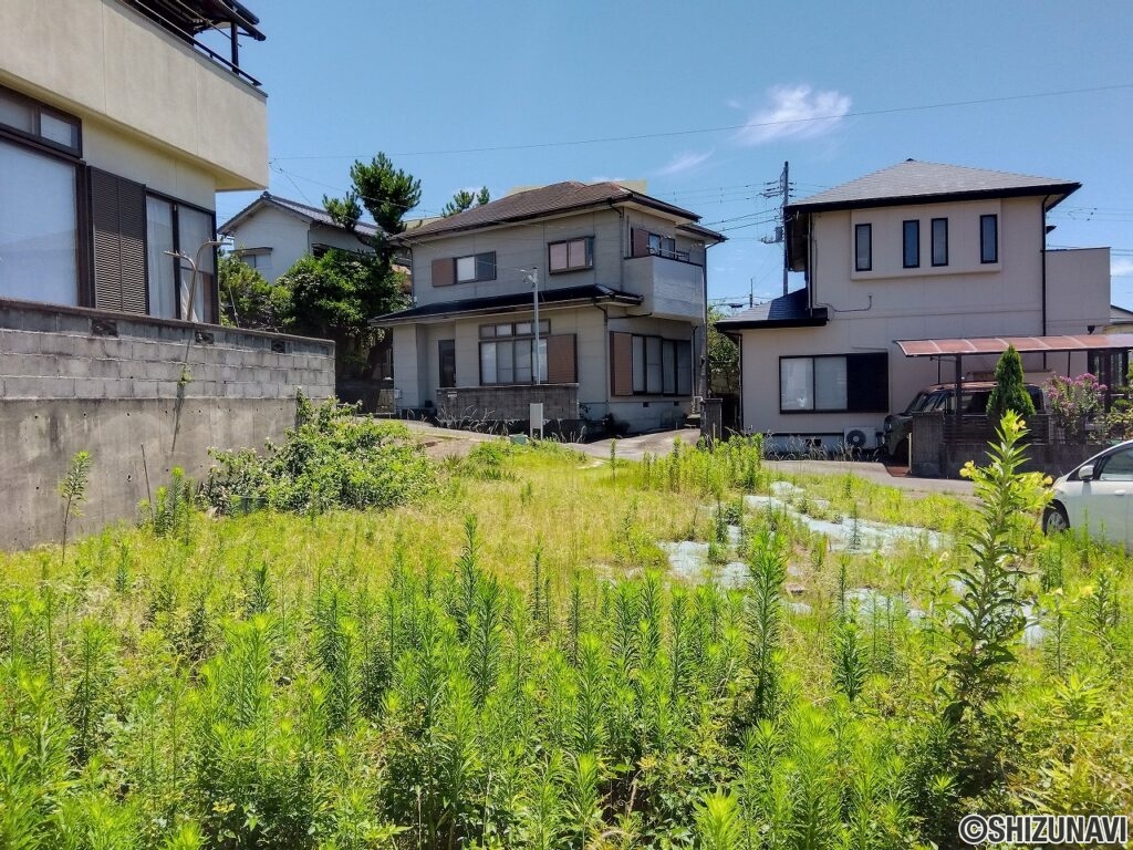 富士市今井　売り土地　現地写真