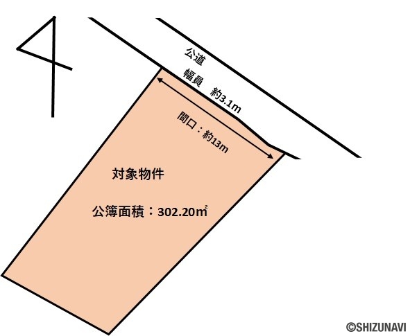 島田市向島町 売土地 300 超の広い敷地です 建築条件はありません 島田市の土地 しずなび