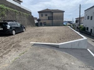 富士市伝法　建築条件無し　セットバック済みの物件画像