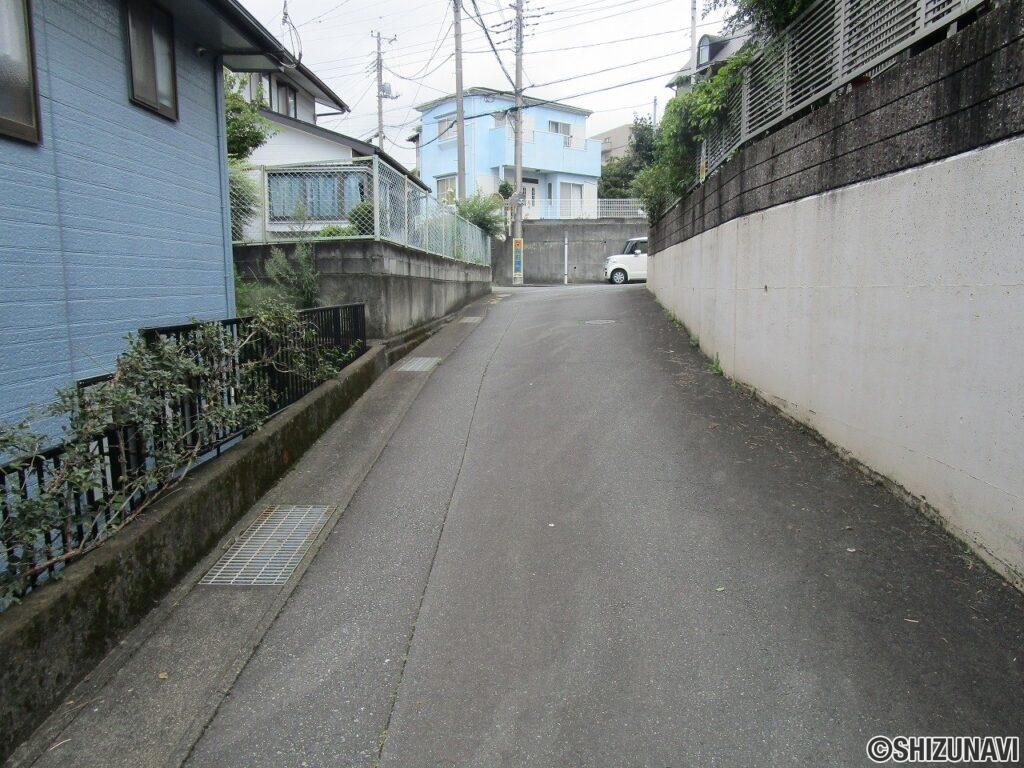 富士市伝法　土地　前面道路