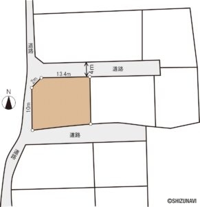 大渕土地区画図