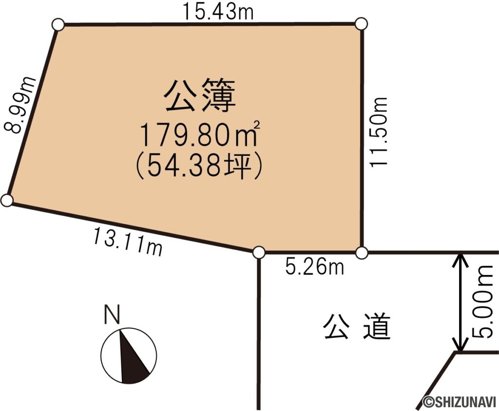 富士市森島形状図