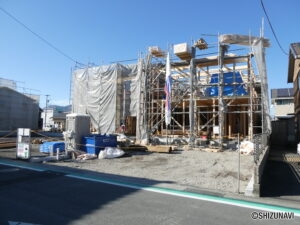 【2月完成予定】富士市五貫島　新築一戸建て　2号棟