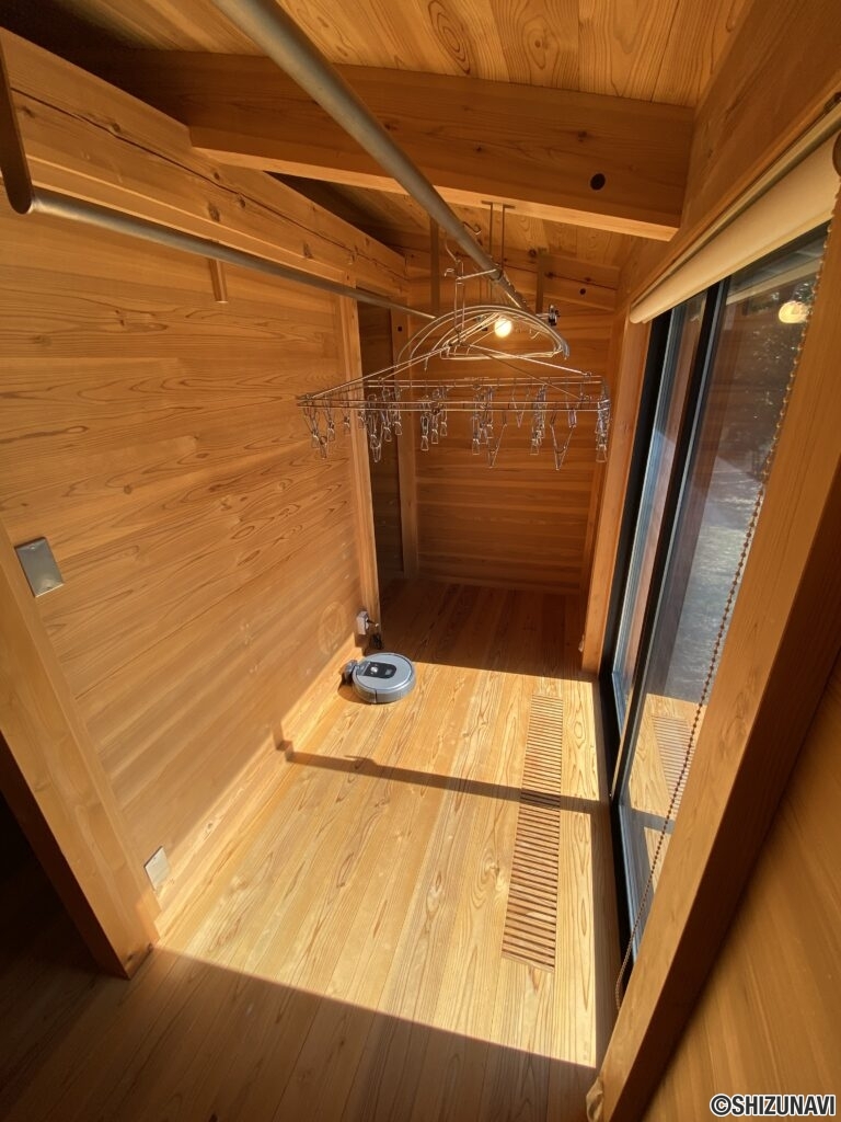 お洗濯がよく乾きますね