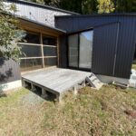 ウッドデッキがございます。