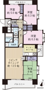 ネオステージ東浜松弐番館　9階　南東角部屋　4LDK！