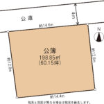 三島市富士ビレッジ　売土地　区画図
