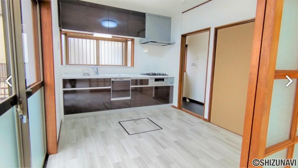 【リフォーム済】富士市三ツ沢　南向き陽当たり良好　4DK住宅の画像