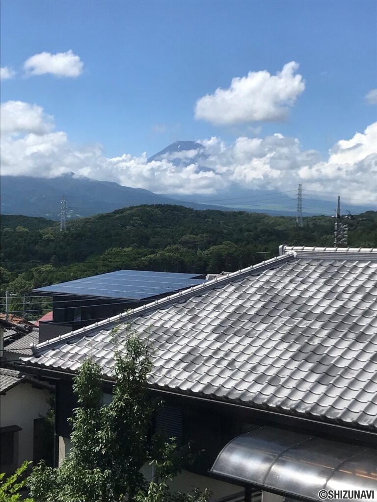 三島市富士見台　売土地　眺望