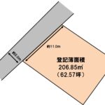 富士市国久保1丁目　約62.5坪　整形地　建築条件なしの画像