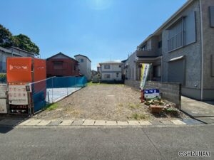 静岡市駿河区石田　土地　72坪　建築条件なし　住宅用地　事業用地の物件画像