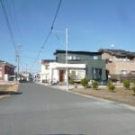 南区下飯田町　前面道路