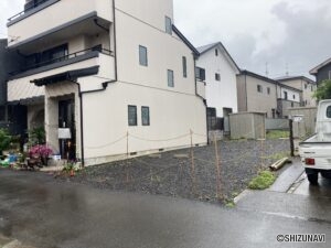 静岡市清水区本町　約27坪の売土地の物件画像