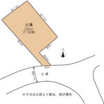 函南町上沢　売土地　区画図
