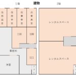 藤枝市高柳　収益　建物区画図