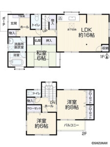 【リフォーム済】磐田市西貝塚　中古住宅　一条工務店施工の物件画像