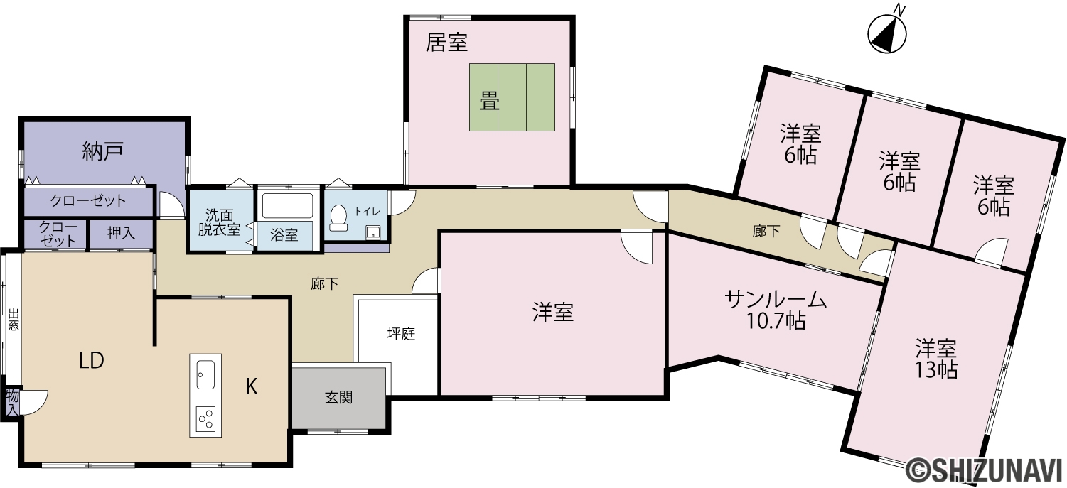 富士市中野 中古平家建 | 富士市の中古住宅購入 | しずなび