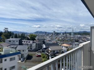 【最上階/角部屋】ハイコーポ池田山A棟　富士山が見えるマンションの画像
