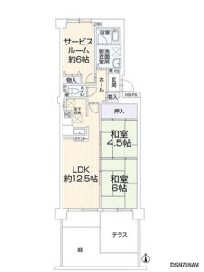 【リフォーム済】ユニライフ浜松　専用庭付　浜松駅から自転車で約7分の物件画像