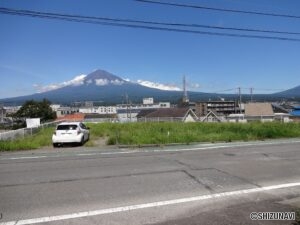 富士宮市野中東町　売土地　富士山が見える住宅地の物件画像