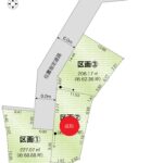 富士宮市源道寺町　土地区画図