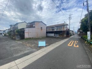 静岡市駿河区新川　売土地の物件画像