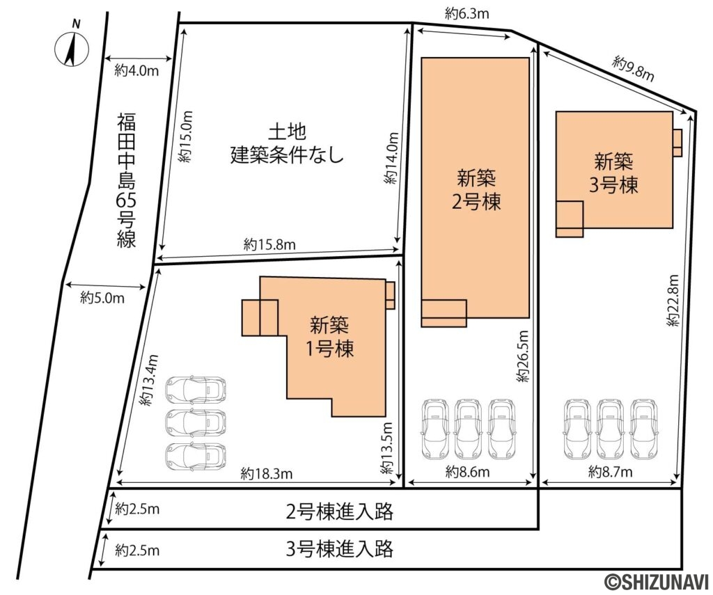 福田中島　分譲