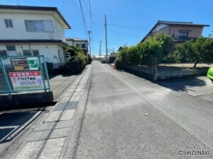 五ケ堀之内　前面道路