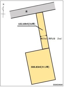 菊川市西方　売土地の物件画像