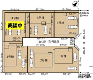 駿河区西島　新築戸建て　2024年1月完成予定の物件画像