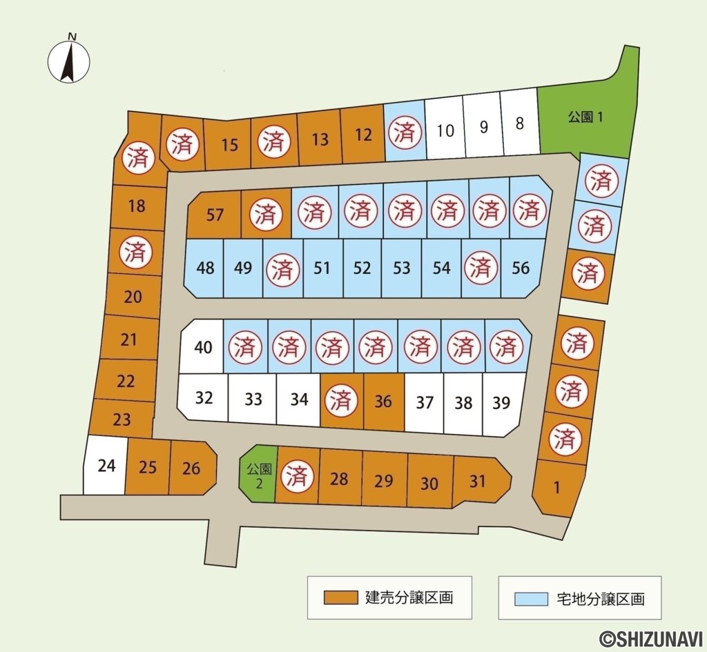 全体区画図