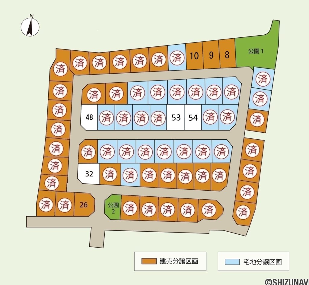 全体区画図