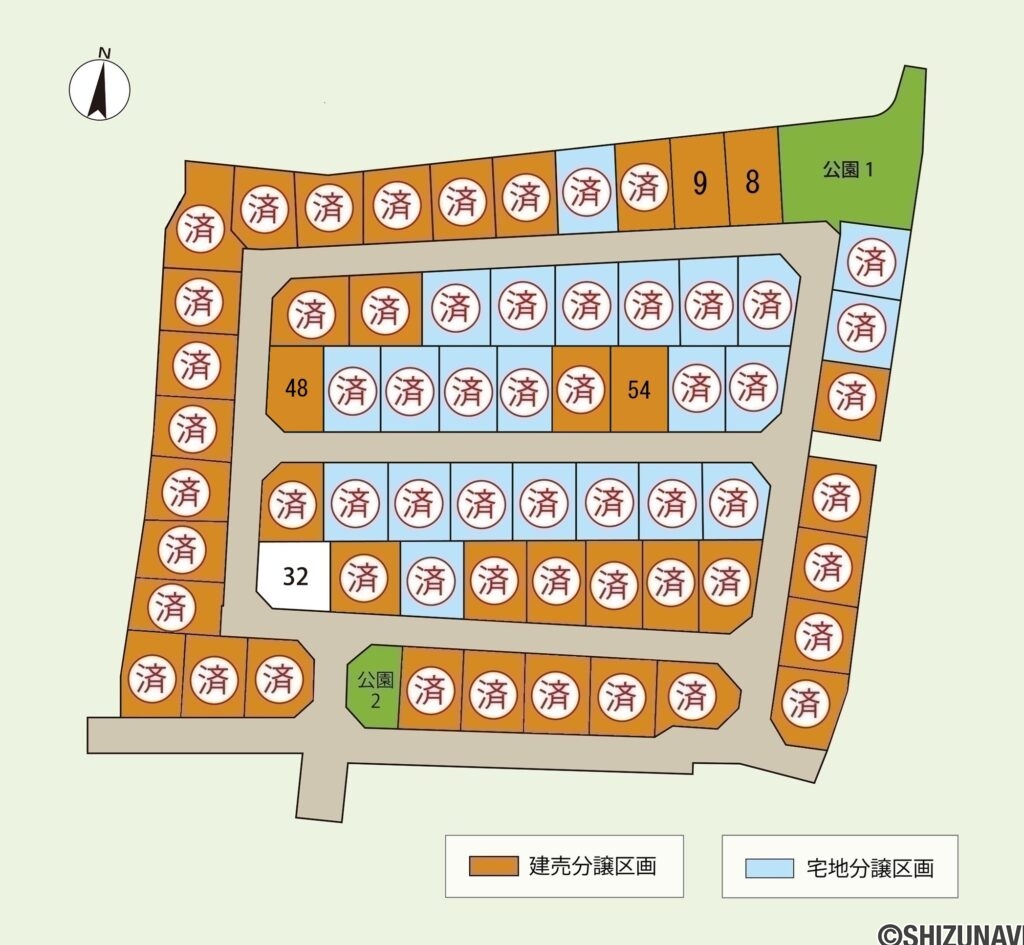 全体区画図