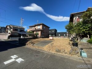 静岡市清水区蒲原　売土地　建築条件なしの物件画像