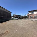 建物も解体し、更地となりました。