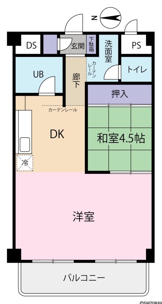 間取り図です。