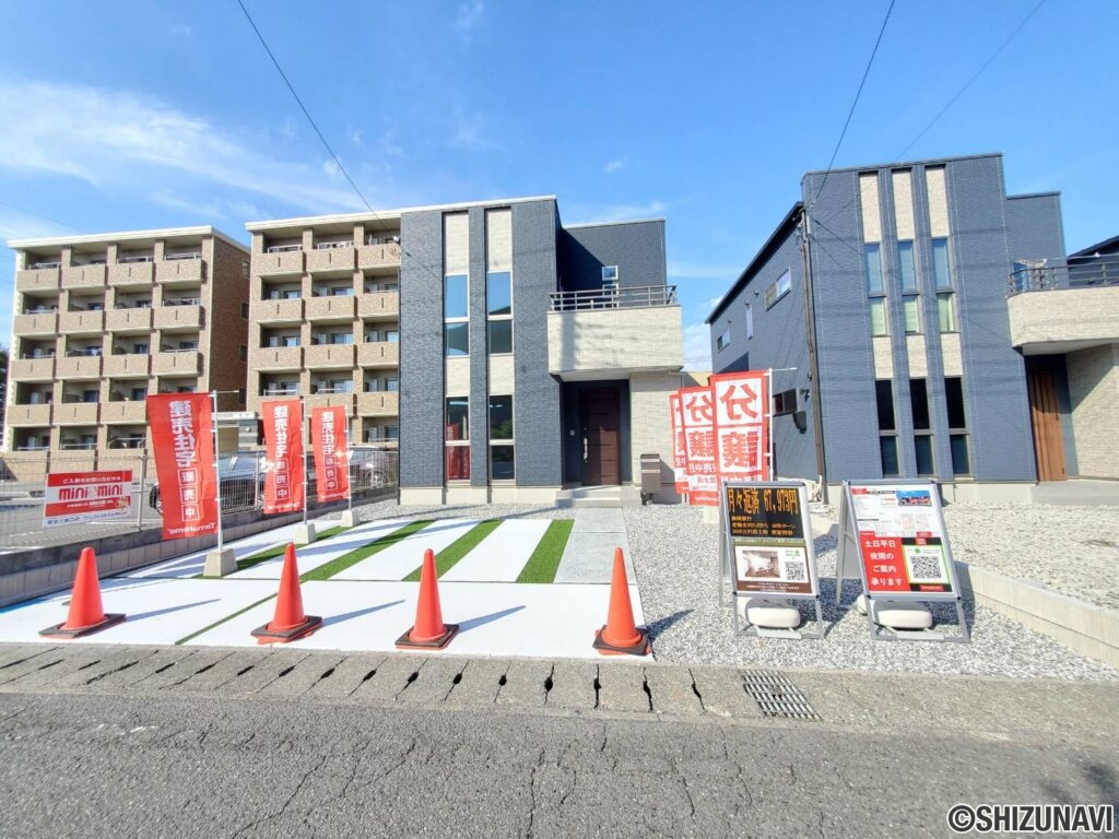 富士市八代町新築分譲　4LDK（4.5畳和室＋スキップフロア有）の画像