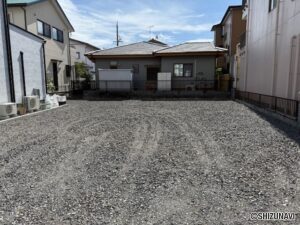 【仲介手数料不要】静岡市駿河区池田　並列駐車可能　202.61㎡　建築条件無し　東豊田小学校・東豊田中学校学区の画像